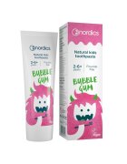 Nordics Pasta de dinti naturala pentru copii Bubble Gum 50 ml