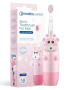 Nordics Periuta de dinti electrica pentru copii 1-8 ani roz