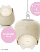 Nosiboo Lampa de veghe Zigg cu lumina rosie si temporizator Beige