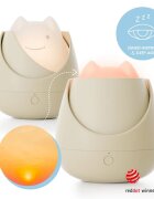 Nosiboo Lampa de veghe Zigg cu lumina rosie si temporizator Beige