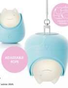 Nosiboo Lampa de veghe Zigg cu lumina rosie si temporizator Blue