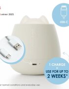 Nosiboo Lampa de veghe Zigg cu lumina rosie si temporizator Grey