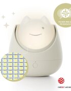 Nosiboo Lampa de veghe Zigg cu lumina rosie si temporizator Grey