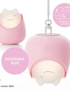 Nosiboo Lampa de veghe Zigg cu lumina rosie si temporizator Pink