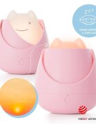 Nosiboo Lampa de veghe Zigg cu lumina rosie si temporizator Pink