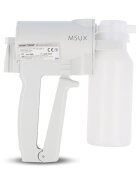 NOVAMA Aspirator medical manual tip pistol Expert MSUX 7B-1 portabil cu 3 tuburi de aspiratie diferite 200 ml fara alimentare cu husa inclusa