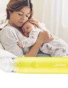 NOVAMA Aspirator nazal electric Pingo Spark 0-12 ani iluminare LED cu baterii Verde lime