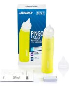 NOVAMA Aspirator nazal electric Pingo Spark 0-12 ani iluminare LED cu baterii Verde lime