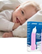 NOVAMA Aspirator nazal electric Pingo Spark pentru copii 0-12 ani roz pastel