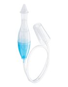 NOVAMA Aspirator nazal Nosa cu conectare la aspiratorul de uz casnic cu varf moale pentru copii din prima zi de viata si periuta din nylon pentru curatare