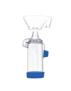 NOVAMA Camera de inhalare Pulma II cu masca pentru copii 1-5 ani capacitate de 175 ml fabricata din material antistatic ABS fara BPA si latex