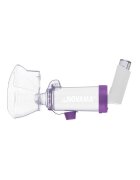 NOVAMA Camera de inhalare Pulma III cu masca pentru copii 5 ani + capacitate de 175 ml fabricata din material antistatic ABS fara BPA si latex