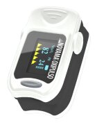 NOVAMA Pulsoximetru Oxipulso display Oled oprire automata alb negru