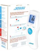 NOVAMA Termometru non-contact White T1S alb