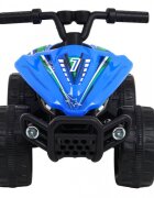 Novokids ATV electric pentru copii Mini Monster Albastru 6V lungime 70 cm greutate admisa 30 kg