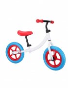 Novokids Bicicleta pentru copii SplendOr Balance Bike 121 Alb pedagogica fara pedale Roti 12 inch 1-5 ani Maxim 30 kg Cadru otel Roti din spuma cauciucata EVA Ghidon si sa reglabile pe inaltime