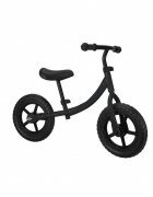 Novokids Bicicleta pentru copii SplendOr Balance Bike 121 Negru pedagogica fara pedale Roti 12 inch 1-5 ani Maxim 30 kg Cadru otel Roti din spuma cauciucata EVA Ghidon si sa reglabile pe inaltime