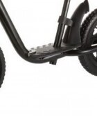 Novokids Bicicleta pentru copii SplendOr Balance Bike 124 Negru pedagogica fara pedale Cu platforma Roti 12 inch 1-5 ani Maxim 30 kg Cadru otel Roti din spuma cauciucata EVA Ghidon si sa reglabile pe inaltime