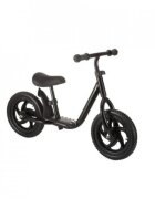 Novokids Bicicleta pentru copii SplendOr Balance Bike 124 Negru pedagogica fara pedale Cu platforma Roti 12 inch 1-5 ani Maxim 30 kg Cadru otel Roti din spuma cauciucata EVA Ghidon si sa reglabile pe inaltime
