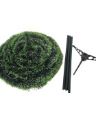 Novokids Brad artificial de Craciun pliabil ovokids Pop-up Tree Verde cu ace lungi Inaltime 150 cm Suport inclus Pom de Craciun