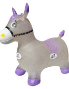 Novokids Calut de sarit gonflabil Jumping Donkey cu sunete si lumini 55x50x25 cm movgri