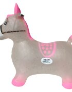 Novokids Calut de sarit gonflabil Jumping Donkey cu sunete si lumini 55x50x25 cm rozgri