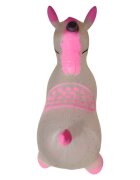 Novokids Calut de sarit gonflabil Jumping Donkey cu sunete si lumini 55x50x25 cm rozgri