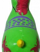 Novokids Calut de sarit gonflabil Jumping Donkey cu Sunete si lumini Dimensiuni 55X50X25 cm Pentru interior si exterior Maxim 50 kg Verde
