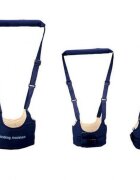 Novokids Ham pentru copii First Walking Assistant Bleumarin cu Maner confortabil Intaritura Material moale Greutate admisa 15 kg Lavabil