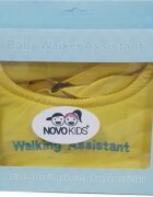 Novokids Ham pentru copii First Walking Assistant Galben cu Maner confortabil Intaritura Material moale Greutate admisa 15 kg Lavabil