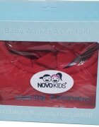 Novokids Ham pentru copii First Walking Assistant Rosu cu Maner confortabil Intaritura Material moale Greutate admisa 15 kg Lavabil