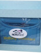 Novokids Ham pentru copii First Walking Assistant Turquoise cu Maner confortabil Intaritura Material moale Greutate admisa 15 kg Lavabil