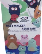 Novokids Ham pentru copii Premium Bear Walking Assistant Maro cu Maner confortabil Intaritura Material moale Greutate admisa 20 kg Lavabil