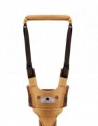 Novokids Ham pentru copii Premium Bear Walking Assistant Maro cu Maner confortabil Intaritura Material moale Greutate admisa 20 kg Lavabil