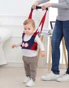 Novokids Ham pentru copii Premium Owl Walking Assistant Bleumarin cu maner comfortabil intaritura material moale greutate suportata 20 kg lavabil