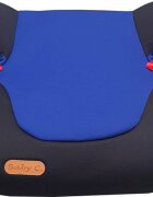 Novokids Inaltator auto cu manere Baby Care PRO Albastru cu Negru 15-36 kg Sistem de prindere in centura de siguranta Omologare R-129 i-Size Husa detasabila si lavabila