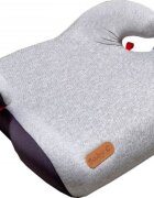 Novokids Inaltator auto cu manere Baby Care PRO Gri 15-36 kg Sistem de prindere in centura de siguranta Omologare R-129 i-Size Husa detasabila si lavabila