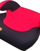 Novokids Inaltator auto cu manere Baby Care PRO Rosu Negru 15-36 kg Sistem de prindere in centura de siguranta Omologare R-129 i-Size Husa detasabila si lavabila