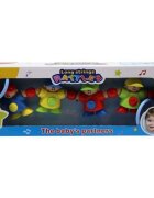 Novokids Jucarie zornaitoare pentru carucior si patut Baby Rattles multicolor