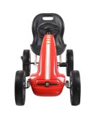 Novokids Kart cu pedale pentru copii Chrysler Kart Pro Rosu roti din cauciuc EVA 5-8 ani structura metalica frana de mana functie FreeWheel mers cu spatele