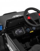 Novokids Masinuta electrica pentru copii Jeep 4x4 Pro Negru acumulator 12V 3-8 ani melodii si lumini 2 viteze greutate admisa 30 kg