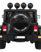 Novokids Masinuta electrica pentru copii Jeep 4x4 Pro Negru acumulator 12V 3-8 ani melodii si lumini 2 viteze greutate admisa 30 kg