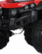 Novokids Masinuta electrica pentru copii M-Buggy UTV Rosu faruri luminoase roti din cauciuc Eva telecomanda maxim 30 kg 12V Mp3USB 2 viteze lungime 138 cm model Offroad