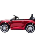 Novokids Masinuta electrica pentru copii Mercedes AMG GTR Rosu 12V roti din cauciuc EVA usi cu deschidere 2 viteze 2 motoare 550 W