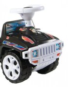 Novokids Masinuta pentru copii My first SUV Car XXL Negru Lungime 85 cm maner de impins detasabil pentru parinti spatiu pentru depozitare