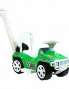 Novokids Masinuta pentru copii My first SUV Car XXL Verde Lungime 85 cm Maner de impins detasabil pentru parinti Spatiu pentru depozitare