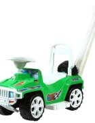 Novokids Masinuta pentru copii My first SUV Car XXL Verde Lungime 85 cm Maner de impins detasabil pentru parinti Spatiu pentru depozitare