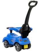Novokids Masinuta pentru copii Top Racer Albastru fara pedale cu melodii si lumini maner de impins detasabil