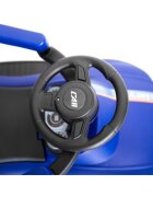Novokids Masinuta pentru copii Victory Car Albastru fara pedale cu melodii si lumini maner detasabil greutate suportata 25 kg