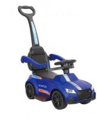 Novokids Masinuta pentru copii Victory Car Albastru fara pedale cu melodii si lumini maner detasabil greutate suportata 25 kg